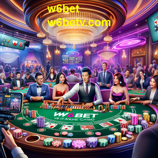 A Experiência Imersiva dos Jogos Ao Vivo na w6bet